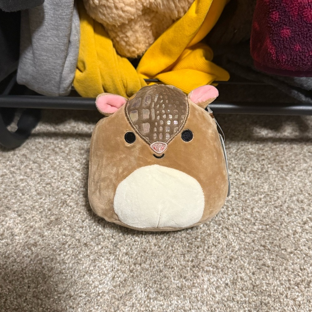Squishmallows Thompson The Armadillo 5" NWT Kellytoy
